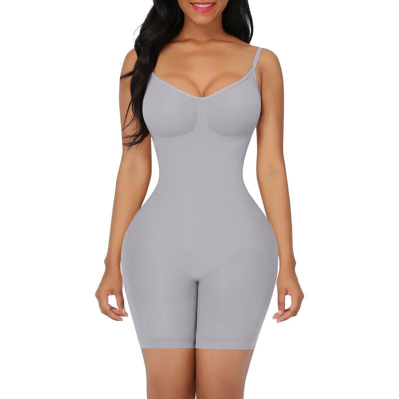 Feelingirl Shapewear for Women Butt Lifter Bodysuit Tummy Control Shapewear Seamless Womenswear Comfort Spaghetti Strap Hip Underwear Basic Minimalist Tiktokshopblackfriday