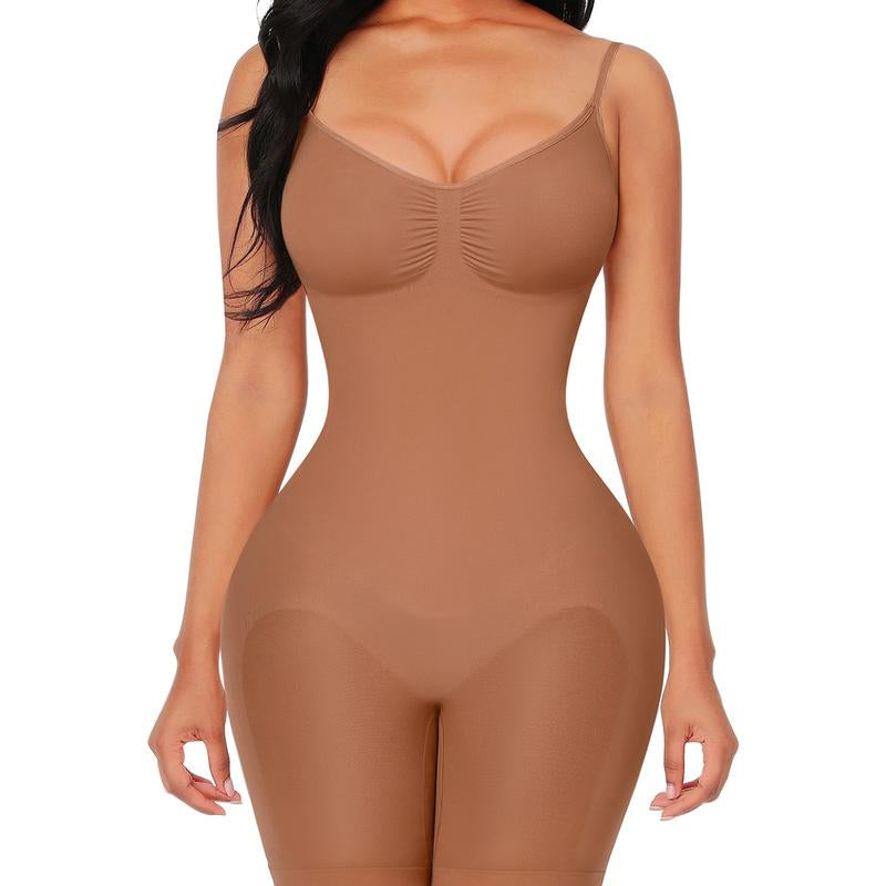 Feelingirl Shapewear for Women Butt Lifter Bodysuit Tummy Control Shapewear Seamless Womenswear Comfort Spaghetti Strap Hip Underwear Basic Minimalist Tiktokshopblackfriday