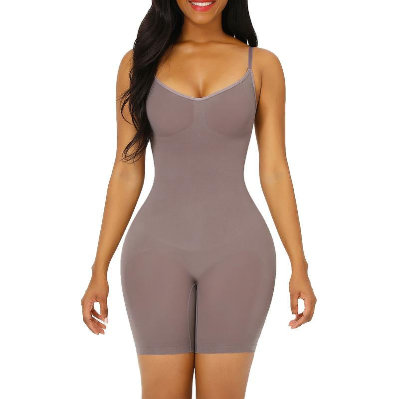 Feelingirl Shapewear for Women Butt Lifter Bodysuit Tummy Control Shapewear Seamless Womenswear Comfort Spaghetti Strap Hip Underwear Basic Minimalist Tiktokshopblackfriday