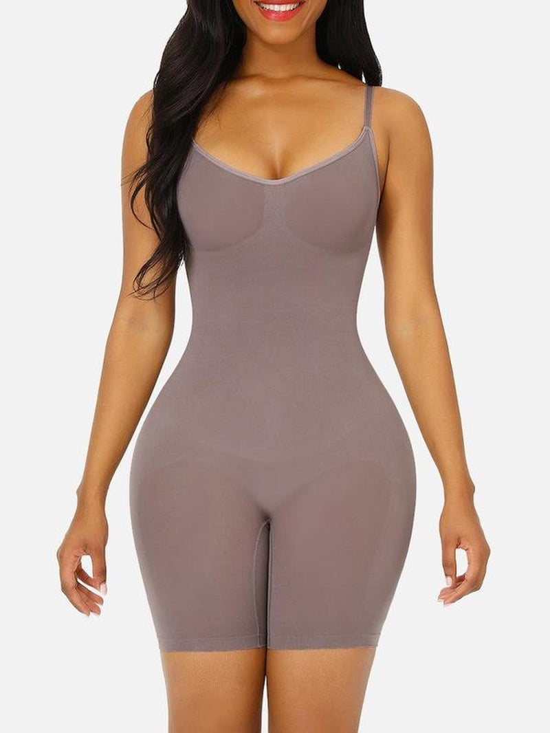 Feelingirl Shapewear for Women Butt Lifter Bodysuit Tummy Control Shapewear Seamless Womenswear Comfort Spaghetti Strap Hip Underwear Basic Minimalist Tiktokshopblackfriday