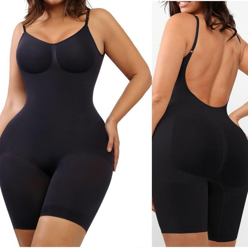 Feelingirl Shapewear for Women Butt Lifter Bodysuit Tummy Control Shapewear Seamless Womenswear Comfort Spaghetti Strap Hip Underwear Basic Minimalist Tiktokshopblackfriday