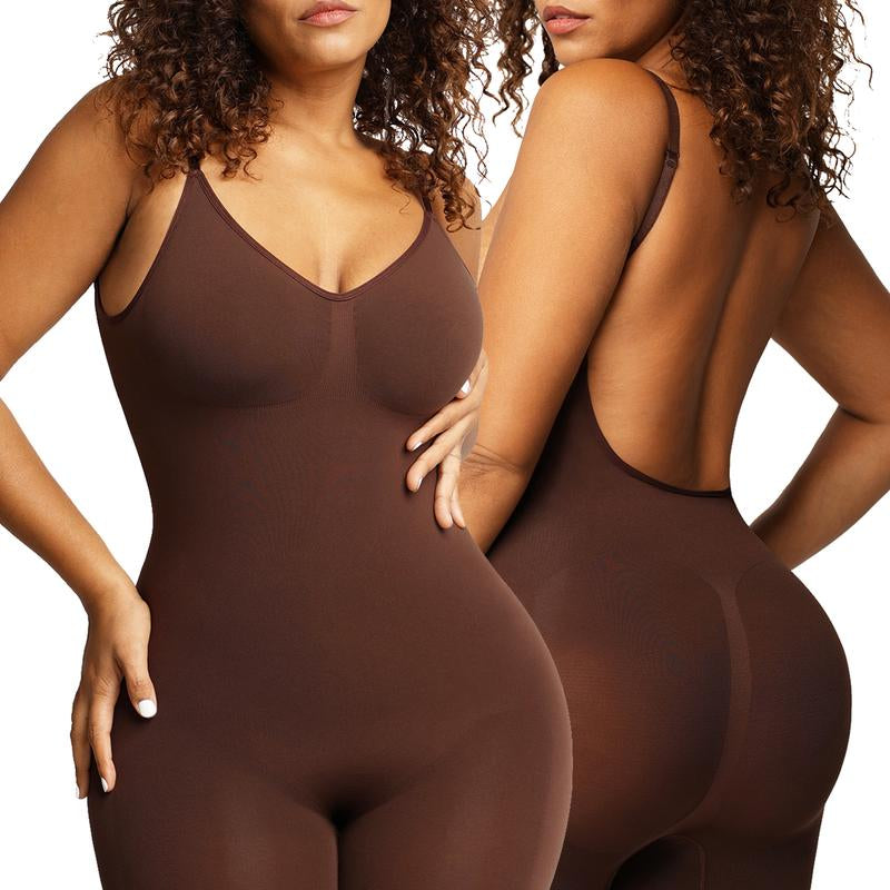Feelingirl Shapewear for Women Butt Lifter Bodysuit Tummy Control Shapewear Seamless Womenswear Comfort Spaghetti Strap Hip Underwear Basic Minimalist Tiktokshopblackfriday