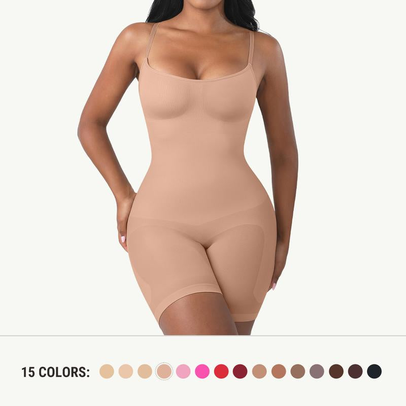 Feelingirl Shapewear for Women Butt Lifter Bodysuit Tummy Control Shapewear Seamless Womenswear Comfort Spaghetti Strap Hip Underwear Basic Minimalist Tiktokshopblackfriday